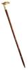 j h Handicraft Walking Stick Portable & Foldable Pakka Sheesham Wood Walking Stick with Brass Handle - Eagle Design -36 inch... h Handicraft view 1