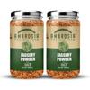 Ambrosia Organic Farm Jaggery Powder: Embrace Pure Sweetness and Enhanced Wellbeing -Gud Everyday Use Natural, Nutrient-rich, and the Ultimate Healthy Choice| Must Have Grocery Item. 350g (Pack of 2) view 1
