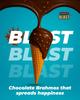 Pure Temptation Chocoblast Chocolate-Filled Waffle Cones [24 Pieces Chocolate Box] Snacks for Kids & Adults - Non-Meltable Gift Pack - Individually Wrapped Chocolate Cone Bites - Joy Vanilla view 4