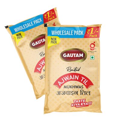 Ajwain Til | Gautam Mouth freshener | Mukhwas | (Pack of 50 x 9)
