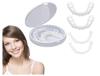 HERBALIX Top and bottom false teeth that snap on to create a confident smile are available in two pieces for men and women. view 1