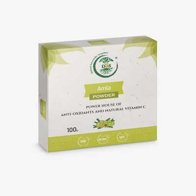 Dishant Amla Fruit Powder for Natural Vit C Supplement 100gm (Pack of 4)