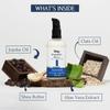 Forest Hill Men Grooming Gift Set, Pack of 4 Luxury Shaving Kit, Before Shave Oil 50ml, Aqua Shaving Cream 75g, Ashford Post Shave Balm 100ml & Easy Grip Soft Hair Shaving Brush, Ideal For Personal & Professional Salon view 4