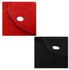 CareDone Reusable Cloth Period Pads For Heavy Flow Leakproof Overnight Protects,Large Sanitary Pads Set With Wings For Women,Washable Cloth Panty Liners Period Pads (Red/Black Pad2) view 4