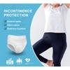 Disposable Period Panties for Sanitary Protection for Women, Day and Overnight Panties for Regular Flow Up to 12 Hours Protection, Sanitary Pads Pant Style (L, 7) view 2