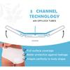 Disposable Period Panties for Sanitary Protection for Women, Day and Overnight Panties for Regular Flow Up to 12 Hours Protection, Sanitary Pads Pant Style (L, 7) view 3