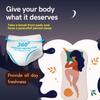 Disposable Period Panties for Sanitary Protection for Women, Day and Overnight Panties for Regular Flow Up to 12 Hours Protection, Sanitary Pads Pant Style (L, 7) view 4