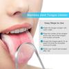 FOLA MOOLYAVAAN PROODUCT Tongue Cleaner, Medical Grade Stainless Steel, Professional Eliminate Bad Breath, Help Your Oral Hygiene (Pack of 2) view 3