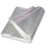 CHARVEE COLLECTIONS Transparent Polythene Clear Cover Sealable for Gifting Shirt Pant Storage Self Adhesive Bopp Pouches - 500Pc, 12x18 with 2 Inch Base t-shirt Packing Plastic Bag view 1