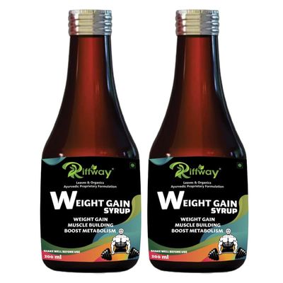 Ayurvedic Weight Gain Juice/Syrup |Advanced Formula For Fast Weight Gain, Muscle & Strength|Unlock Your Weight Gain Potential/400ml Weight Gain Syrup