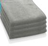 ABlue Clipper Microfiber Cleaning Cloth, Cleaning Rag, Cleaning Towels, Premium All-Purpose Car Cloth, Lint Free, Scratch-Free, Absorbent Cleaning Towel for House, Kitchen, Window, Cars, Bike (Grey) view 1