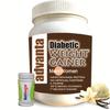 Advanta Sugar Free Weight Gainer Protein for Diabetics 1 kg (Vanilla) + Nutrisugar 75 gm Powder view 1