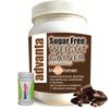 Advanta Sugar Free Weight Gainer Protein for Diabetics 1 kg (Chocolate) + Nutrisugar 75 gm Powder view 1