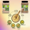 HDC Siridhanya unpolished and organic five positive millets and millets flour combo pack 10 (each positive millet and millet flour (900gx10pcs) packed in jar, organically grown from Andhra Pradesh. view 4