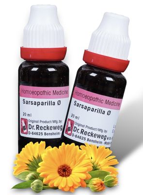 Dr Reckeweg Sarsaparilla Q Mother Tincture -20ml- SET Of 1 Bottle