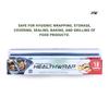 Healthwrap Premium Quality Aluminium Foil Roll | Versatile Kitchen/Food Chains/Household/Multipurpose Use | Length- 18 m | 11 Microns | Pack of 1 view 2