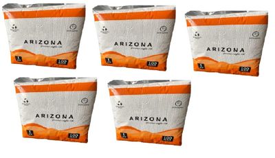 ARIZONA PAPER NAPKIN 1PLY SOFT 27X30 PACK OF 5