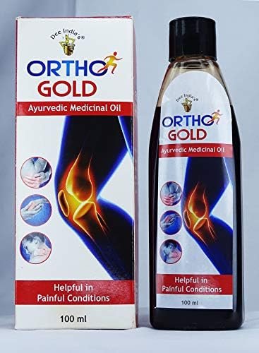 DEE INDIA HERBALS Ortho Gold Oil For Muscular Pain(100ML) (PAck of 12)