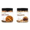 FARMCRAVES Premium Dry Fruits Combo Pack (1000g) | Whole Anjeer/Fig (500g) + Walnut (500g) | Healthy Dry Fruit Snack Combo view 1