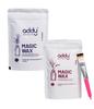 ADDY ORGANICS Unisex Adult Magic Wax Powder Combo Flavour Instant Hair Removal Wax Powder for All Types of Hair & Skin, Hands, Legs, Underarms, Bikini Area,100 g each (Lavender and Rose) view 1