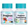 myUpchar Ayurveda Prajnas Womens Wellness Capsules With Pushyanug Churna Tablets | For Healthy Pregnancy | Hormonal Balance | Shatavari, Gokshura, Ashoka, Giloy | Pack of 2 | 120 Capsules view 1