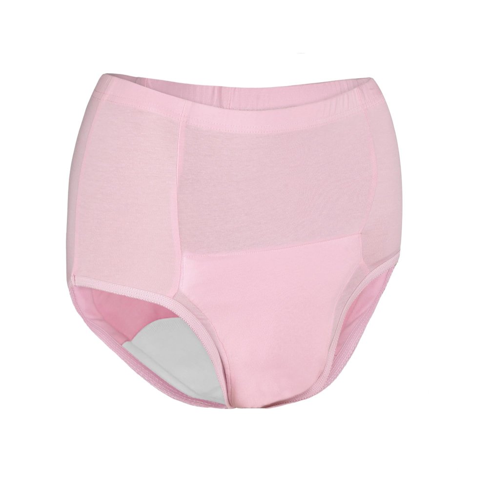 MAGICMOON Plus Size Period Panty for Women | Period Underwear, Full 8hr Guaranteed | Heavy Flow Protection | Reusable & Leakproof | High Waist Full Coverage (3XL) Pink