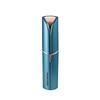 Painless Removal Shaver For Women|Usb Rechargeable Waterproof Eyebrow Face Razor Trimmer For Lips|Body|Arms Electronic Facial Hair Remover Shaver(Green)(Santro), Blue view 1