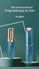 Painless Removal Shaver For Women|Usb Rechargeable Waterproof Eyebrow Face Razor Trimmer For Lips|Body|Arms Electronic Facial Hair Remover Shaver(Green)(Santro), Blue view 2