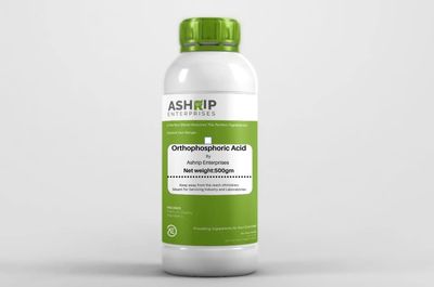 Ashrip Enterprises 500gm Orthophosphoric Acid For Facial,Toners, Masks,Toothpaste, Mouthwash, And Moisturizers.