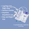 30pcs Male Condom Catheter Large Size 30mm, 1 Leg Bag 700ml, 1 Night Bag 2000ml, Latex Male Cath Set view 3