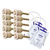 Alpha Basics Latex External Condom Catheter Set, 10 Male Cath (Extra-Large 35mm), Uro Bag 2000ml 2pcs, Beige view 1