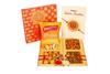 Bay Nut Rakhi Gift Hamper for Brother  Includes 2 Rakhi, Roli Chawal, Greeting Card, Dry Fruits / Raksha Bandhan Gift Combo for Bhai  Unique Rakhi Return Gift Box/ Almonds, 50gm apricot, Cashew Nuts 50gm, Raisins, -50gm Each | Gifting Collection fo view 2