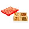 Bay Nut Rakhi Gift Hamper for Brother  Includes 2 Rakhi, Roli Chawal, Greeting Card, Dry Fruits / Raksha Bandhan Gift Combo for Bhai  Unique Rakhi Return Gift Box/ Almonds, 50gm apricot, Cashew Nuts 50gm, Raisins, -50gm Each | Gifting Collection fo view 4