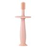 Aplam Chaplam Silicone Training Toothbrush with Soft Bristles, Gum Massager & Anti-Choking Shield| BPA Free Easy Grip Toothbrush for Babies/Kids/Toddlers (Multicolor1) view 1