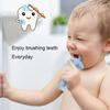 Aplam Chaplam Silicone Training Toothbrush with Soft Bristles, Gum Massager & Anti-Choking Shield| BPA Free Easy Grip Toothbrush for Babies/Kids/Toddlers (Multicolor1) view 4
