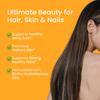AITHEN shape it up Biotin Hair Gummies (30 Day Pack) For Women & Men | For Healthy Hair Growth, Skin Glow & Strong Nails | Minimizes Hair Loss | Boosts Hair Volume & Hair Health view 2