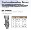 FOVERA Varicose Veins Compression Stockings (Below Knee), Open Toe knee length Sleeves for Swelling, Edema, Sore & Aching Legs, Pain Relief & Post Pregnancy, for Men & Women (Size - XXL, 1 Pair) view 4