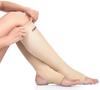 FOVERA Varicose Veins Compression Stockings (Below Knee), Open Toe knee length Sleeves for Swelling, Edema, Sore & Aching Legs, Pain Relief & Post Pregnancy, for Men & Women (Size - XL, 1 Pair) view 1