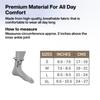 FOVERA Ankle Compression Sleeve, Ankle protector for Men & Women, for Heel Pain Relief, Ankle Support & Plantar Fasciitis (Size - M, 1 Pair) view 4