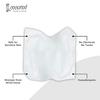Cockatoo Soft-Touch 2Ply Facial Tissue, Napkins Paper Tissue for Travel & Outdoors, 200 Pulls (Pack of 3) view 2