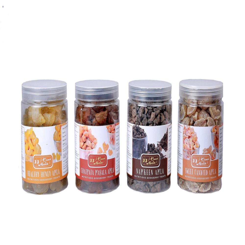 Amla combo 4 in 1 (Honey amla+ namkeen dried amla + chatpata amla+ amla candy)