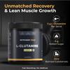 Nutrabay Gold L-Glutamine Supplement Powder 180g, Lemon Flavor  Post Workout Amino Acid for Muscle Growth & Recovery | 100% Authentic Supplement | No Banned Substances | Tested for Purity view 2