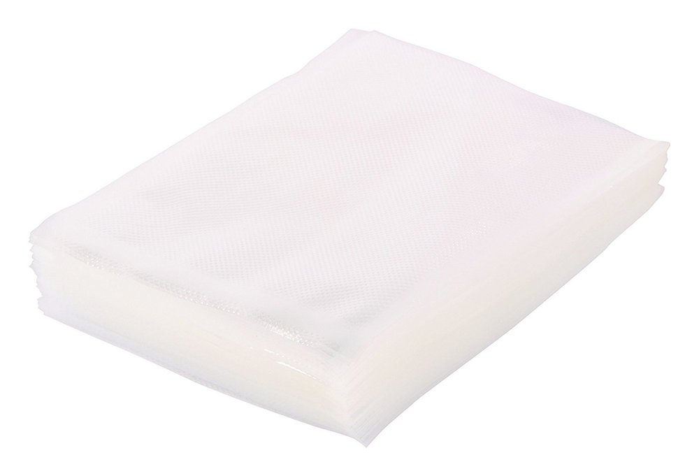 Vacuum Packers Food Grade, BPA Free, Microwaveble, Ready Vacuum Bags with 90 Micron Thickness (15 x 25cm)