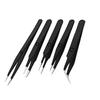 Achalnath Tools ESD Multifunction Upgraded Anti-Static Professional Tweezers for Eyebrows, Women, Splinter, Ingrown Hair Removal, Electronic Repairing, Soldering, Crafting Tool Kit(Pack of 5 Pieces) view 3