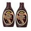Mr. Kool Chocolate Syrup 450g - Rich Chocolate Flavour for Milkshakes, Pancakes, Waffles & Ice Cream Topping - Pack of 2 | Perfect for Desserts & Beverages view 1
