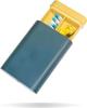 Cazuela Pill Organiser Pill Storage Box Travel Medicine Box with 6 Compartments for Travel, Pocket, Purse, Daily Use, Portable Medicine Vitamin Holder Container (Blue) view 1