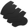 Beaupretty 4pcs Hairline Optimizer Hairline Enhancing Card Beard Guide Shaping Template Tools Mustache Lineup Stencil Hairline Hair Cutting Beard Shaper for Men view 1