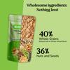 Nutrispell Oats Nuts & Seeds Cookies, Pack of 4, Refined sugar free High Protein Biscuits for kids & family view 4