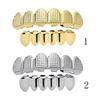 TOG Hip Hop Grill Teeth Fake Mouth Jewelry Costume Cosplay Decor Golden/Silver'|Grillz, Dental Grills' view 4