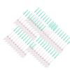 SAZ DEKOR 160 Pcs Dental Interdental Brush Tooth Pick Flosser Toothpick Sticks Green view 3